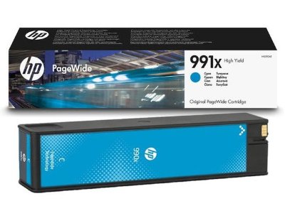 HP 991X Картридж синий (16K) увеличенной емкости High Yield Cyan Original PageWide Cartridge