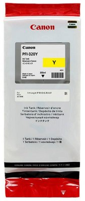 2893C001 Картридж PFI-320 Yellow для iPF TM-200/ ТМ-205/ iPF TM-300/ ТМ-305 (PFI-320Y желтый 300 мл)