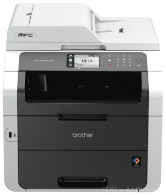 Аппарат Brother MFC-9330CDW, цветной светодиодный, A4, 22стр/мин, 192Мб, факс, дуплекс,ADF35,LAN,WiF