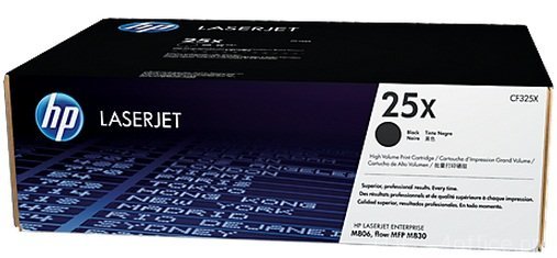 CF325X Тонер-картридж чёрный 25X HP LaserJet Enterprise 800 Printer M806 (40K)