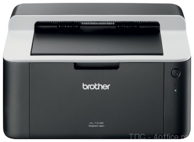 Принтер Brother HL-1112R, A4, 1Мб, 20стр/мин, GDI, USB, лоток 150л, старт.картридж 1000стр