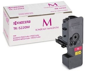 Тонер-картридж TK-5220M 1 200 стр. Magenta для P5021cdn/cdw, P5026cdn/cdw, M5521cdn/cdw, M5526cdn/cd