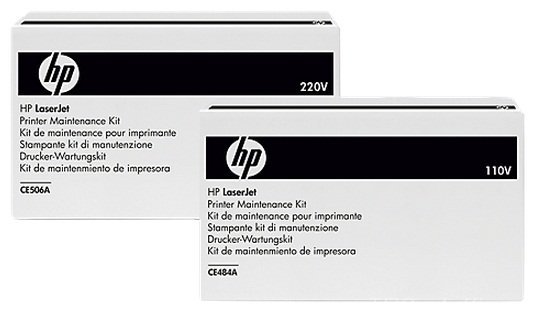 Комплект аппарата термического закрепления тонера CE484A для принтеров HP Color LaserJet (на 110 В) 