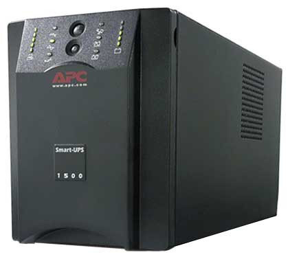 Интерактивный ИБП APC by Schneider Electric Smart-UPS SUA1500I черный