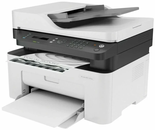МФУ лазерный HP Laser MFP 137fnw 4ZB84A