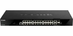Сетевое оборудование D-Link DGS-1520-28/A1A Управляемый L3 стекируемый коммутатор с 24 портами 10/100/1000Base-T, 2 портами 10GBase-T и 2 портами 10GBase-X SFP+