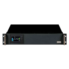 Интерактивный ИБП Powercom King Pro RM KIN-1200AP-RM черный