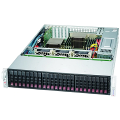 Supermicro SuperChassis 4U Tower 745BACR1K23B/no HDD(8)LFF/7xFHFL/2x1200W Titanium/(13.68" x 13") ATX, Micro ATX, EATX/Backplane 8xSATA3/SAS3