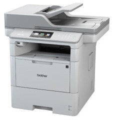 МФУ лазерное Brother MFC-L6900DW, ч/б, A4, белый
