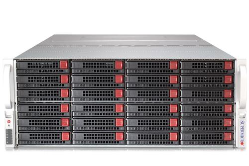 Supermicro SuperServer SSG-640P-E1CR36H без процессора/без ОЗУ/без накопителей/количество отсеков 3.5" hot swap: 36/LAN 10 Гбит/c