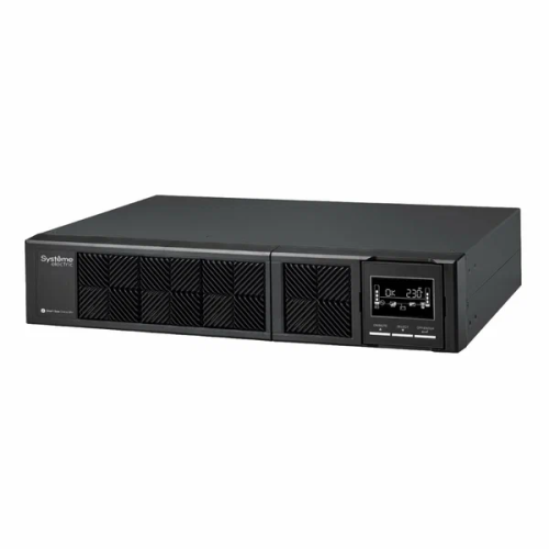 ИБП с двойным преобразованием Systeme Electric Smart-Save Online SRTSE3000RTXLI-NC черный