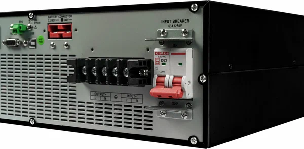 ИБП с двойным преобразованием Systeme Electric Smart-Save Online SRVSE10KRTXLI6U черный