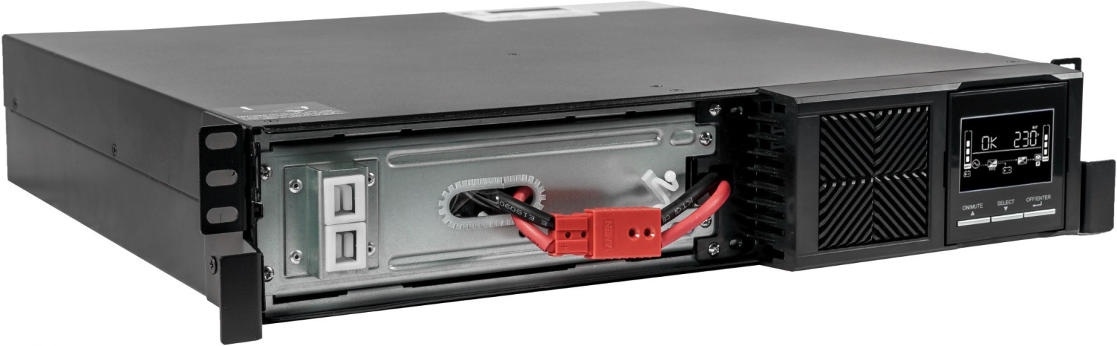 ИБП с двойным преобразованием Systeme Electric Smart-Save SRTSE1000RTXLI-NC черный
