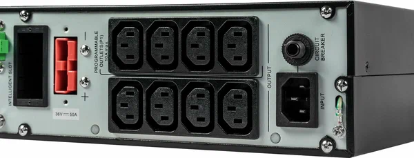 ИБП с двойным преобразованием Systeme Electric SRTSE1500RTXLI черный