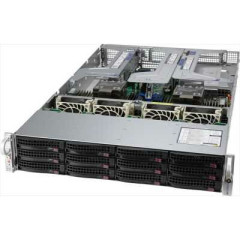 Серверная платформа SuperMicro Super Server 2U 620U-TNR noCPU(2)Scalable, TDP 270W, no DIMM(32), SATARAID HDD(4)LFF + 8(SFF), 2x 10GbE SFP+ (with transceiver), 2x 2000W, продается только в составе комплекта, SYS-620U-TNR_empty