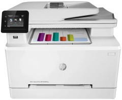 МФУ лазерное HP Color LaserJet Pro M283fdw, цветн., A4, белый