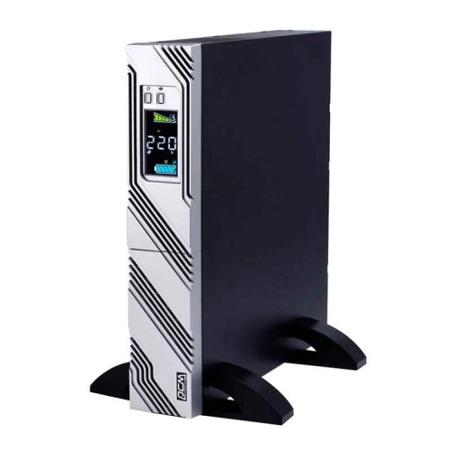 Интерактивный ИБП Powercom SMART RT SRT-3000A LCD черный/серый