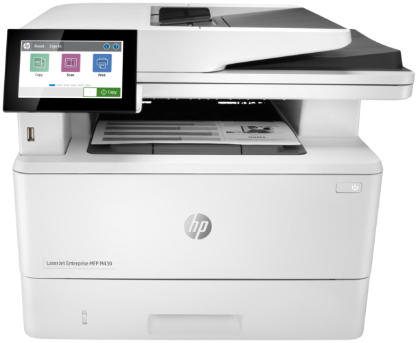 МФУ лазерное HP LaserJet Enterprise M430f, ч/б, A4, белый