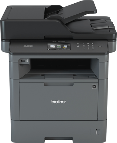 Мфу Brother DCP-L5500DN, P/C/S, A4, 40 стр/мин, 256 Мб, Duplex, ADF40, LAN, USB, старт. картридж 2000 стр. официальная гарантия 1 год (DCPL5500DNRF1)