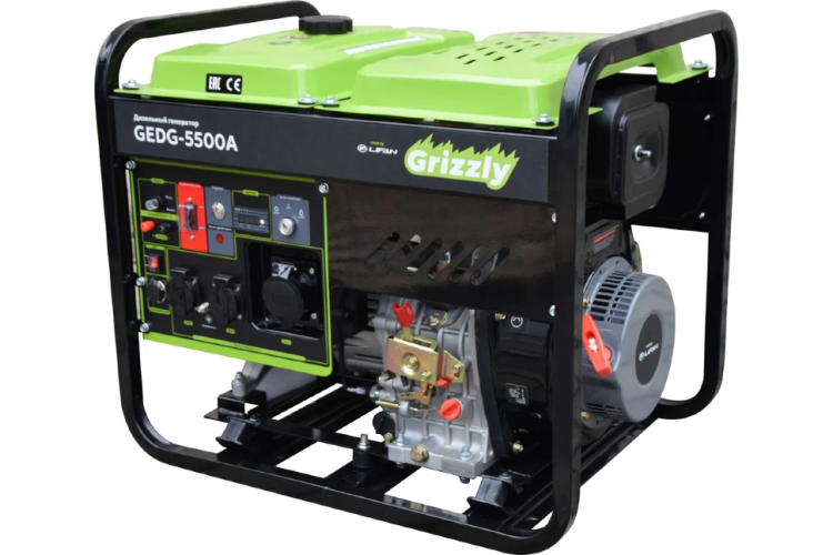 Дизельный генератор Grizzly GEDG-5500A