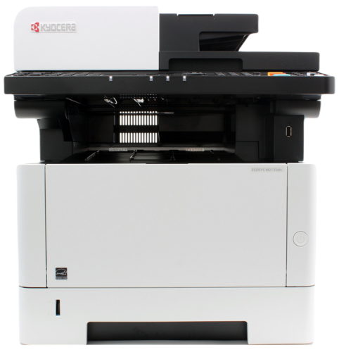 МФУ лазерное KYOCERA ECOSYS M2135dn, ч/б, A4, белый/черный
