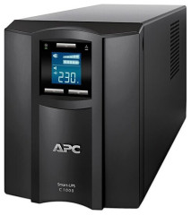 Интерактивный ИБП APC by Schneider Electric Smart-UPS SMC1000I черный